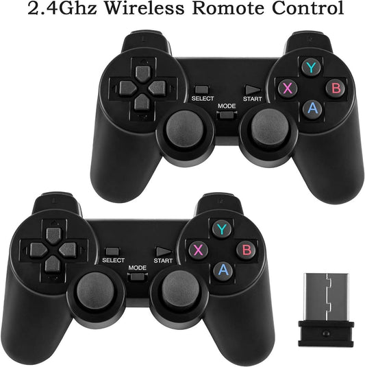 Dual Wireless Controller Video Game Stick, Console M8, 2.4G, 4K, 20000 Jogos, 64GB, Jogo retro para Dropshipping, Presente de Na